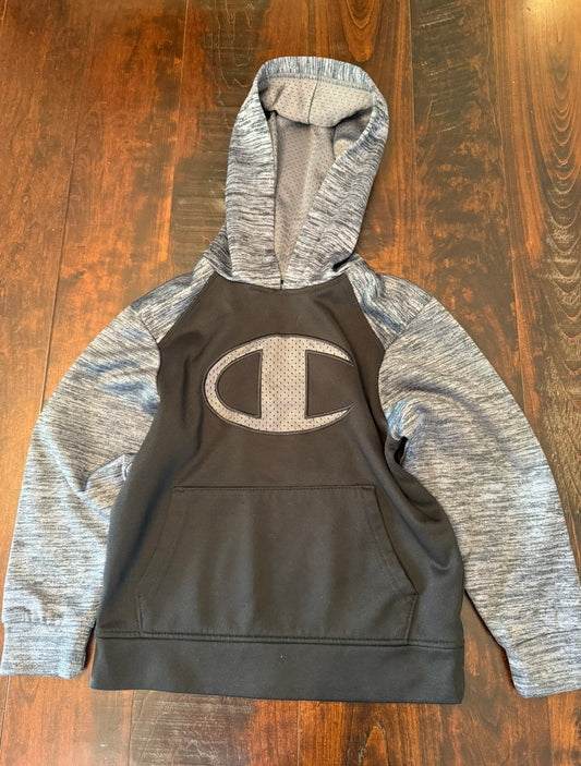 #83 Black Champion Hoodie - Boys 6