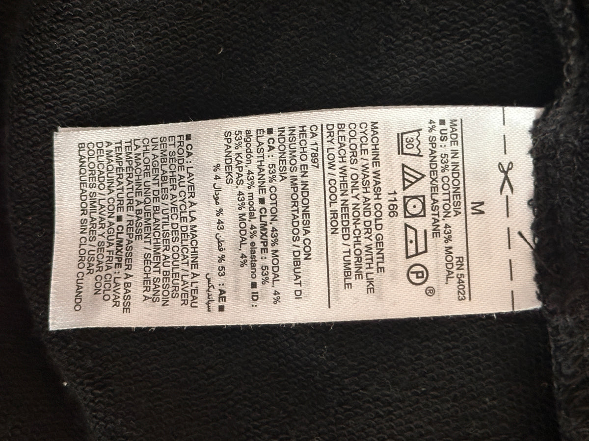 #163 Old Navy Maternity Black Belted Cardigan - size M - EUC