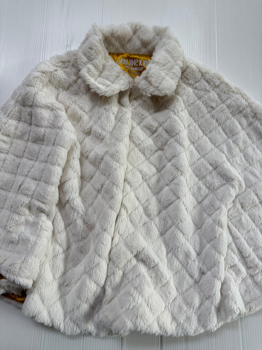 #167 Oshkosh Girls Faux Fur Cape - 5T