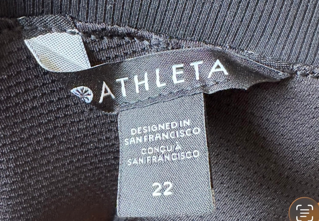 Seller #126 Athleta Size 22 (2X) Black Skort