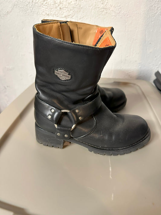 #214 Women's Harley Davidson Boots- Size 6