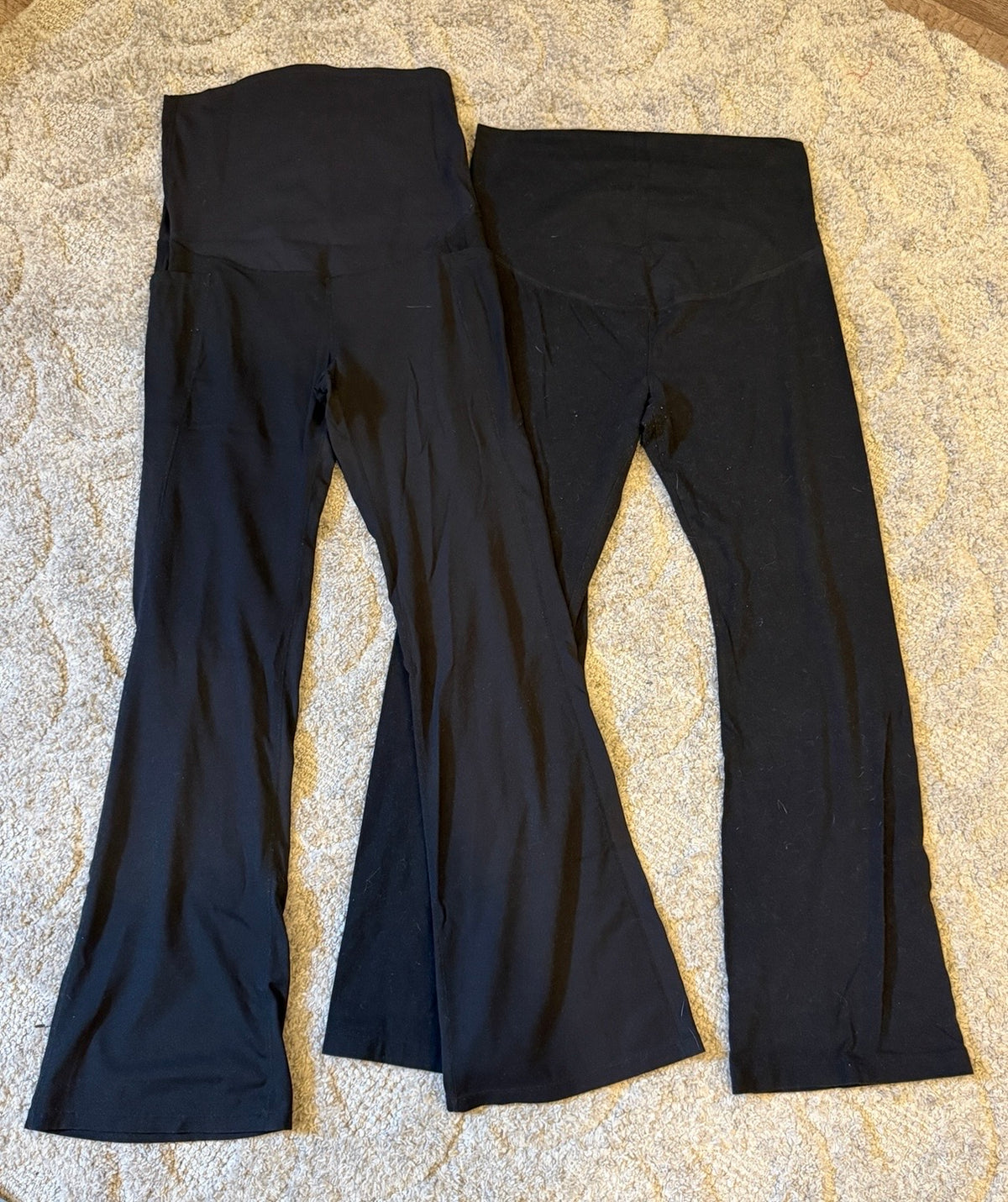 16 - 2 Pack Amazon Maternity Yoga Pants - Large