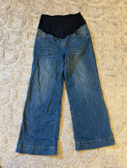 16 - Amazon Wide Leg Maternity Jeans - Large