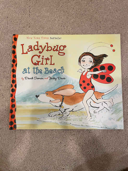 Ladybug Girl At The Beach Hardcover Book