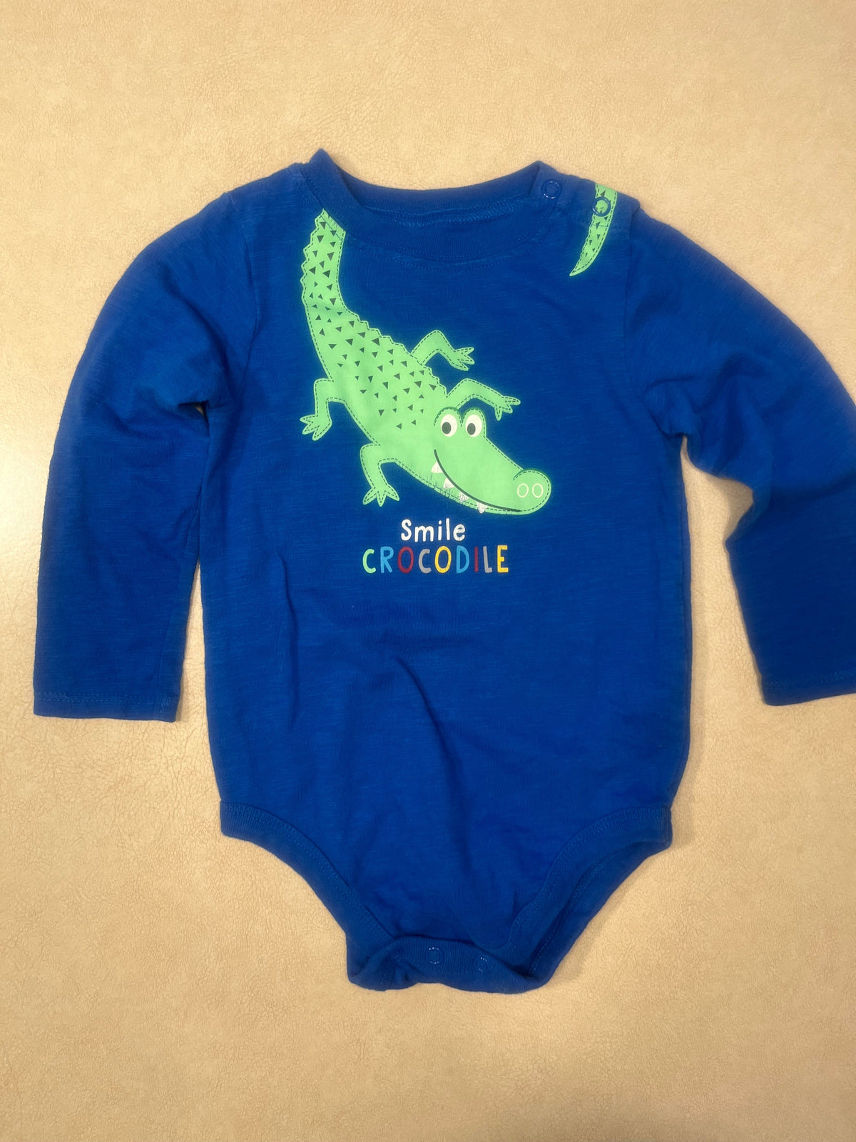 #200 Garanimals Crocodile Onesie Boys 24m