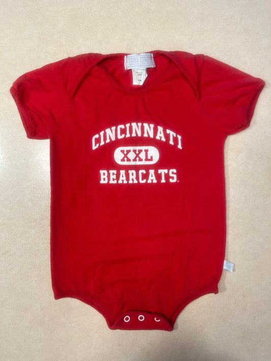 #200 Third Street Cincinnati Bearcats Onesie 24m
