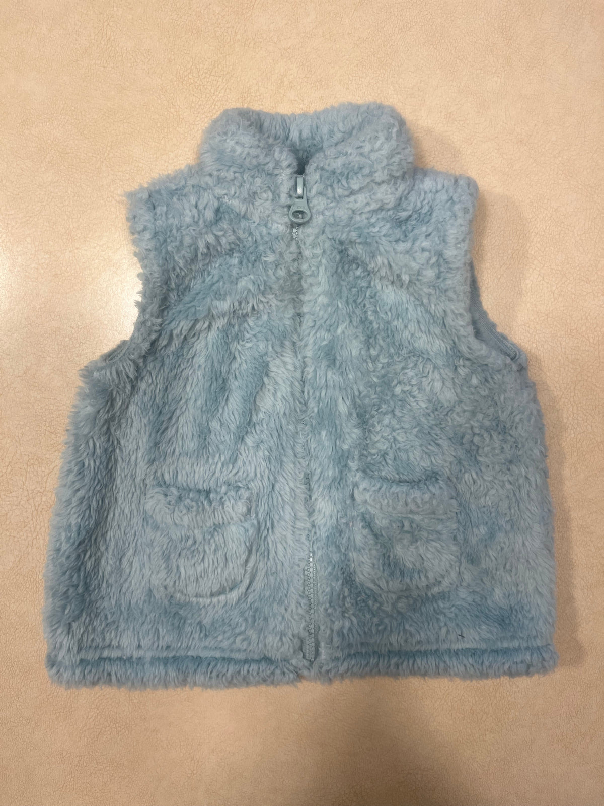 #200 Carter's Fleece Vest Girls 3m
