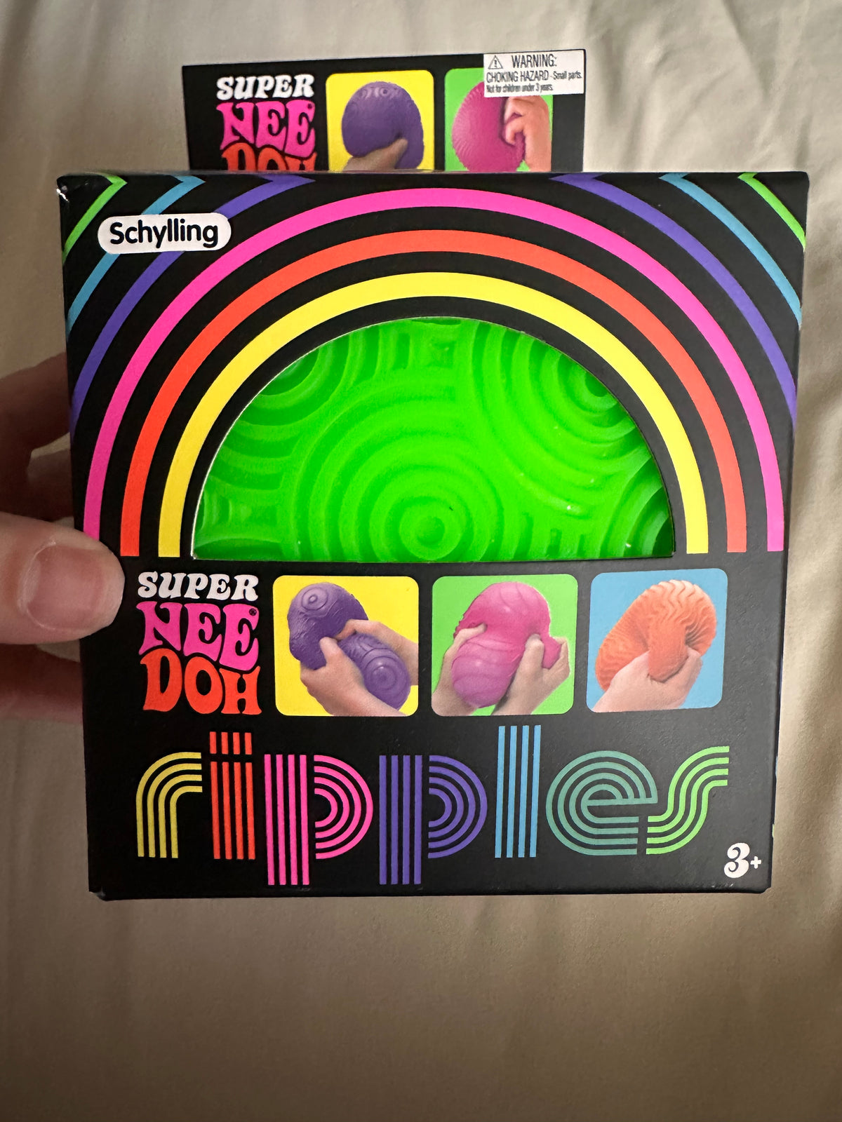 #24 authentic needoh Super ripples-green