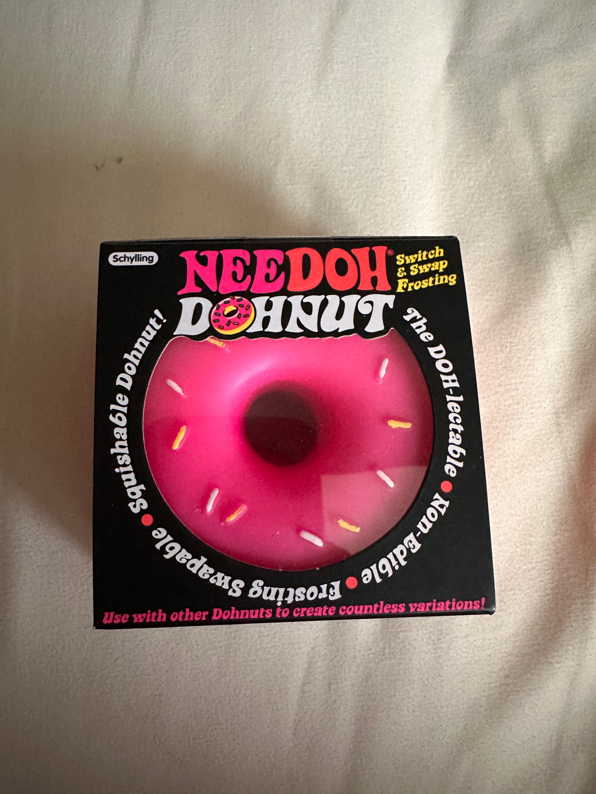 #24 authentic needoh Pink donut