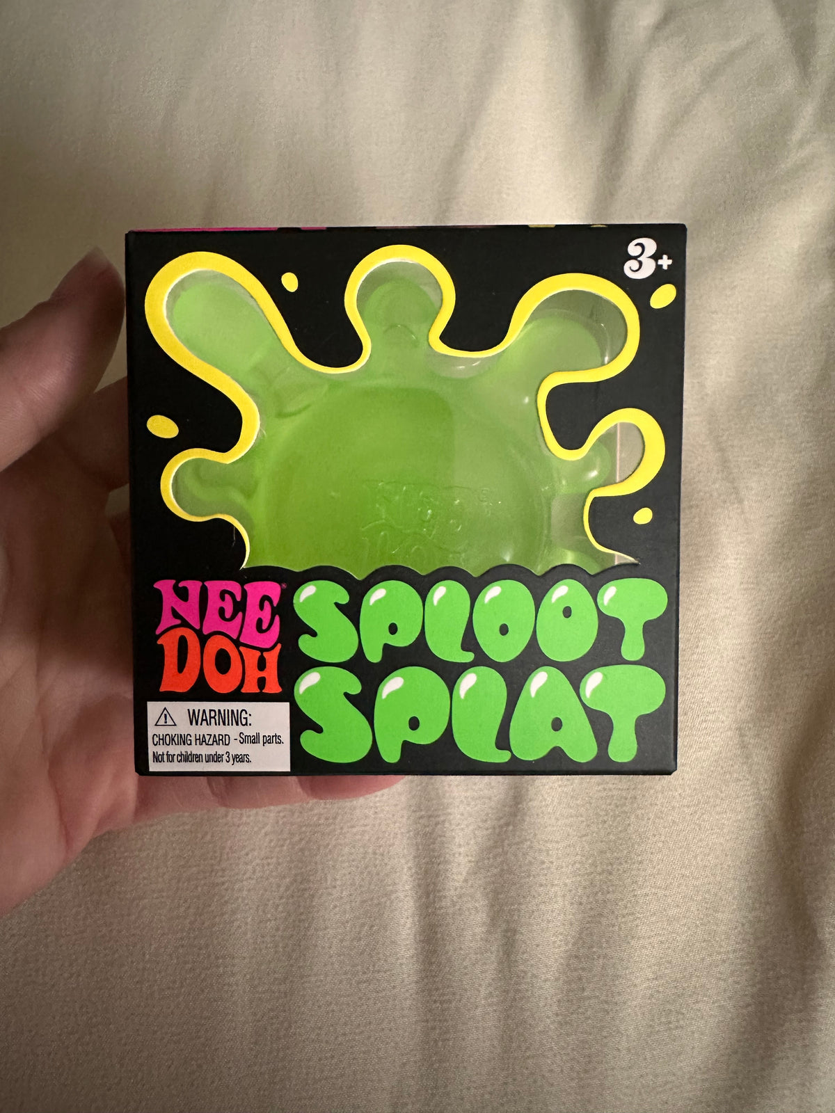 #24 authentic needoh Green sploot splat