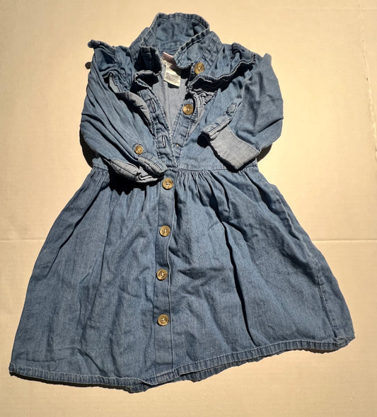 #95 Girls 3T Denim Dress