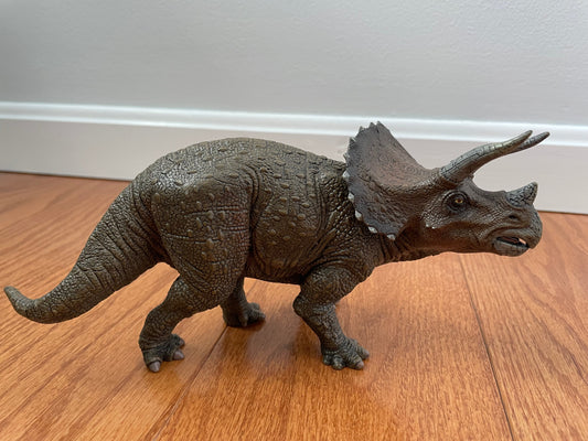 #42 REDUCED Papo Triceratops Dinosaur Figurine