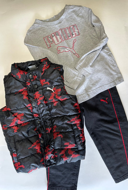 Seller 182. 3T puma vest and pants