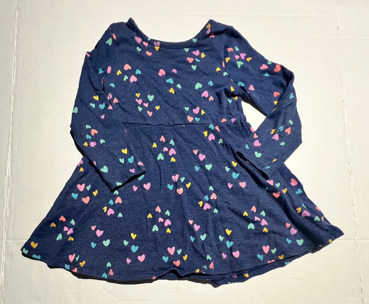 #95 Girls 3T Heart Dress