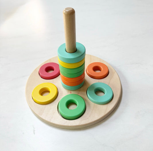 Seller 196 Lovevery flexible wooden stacker