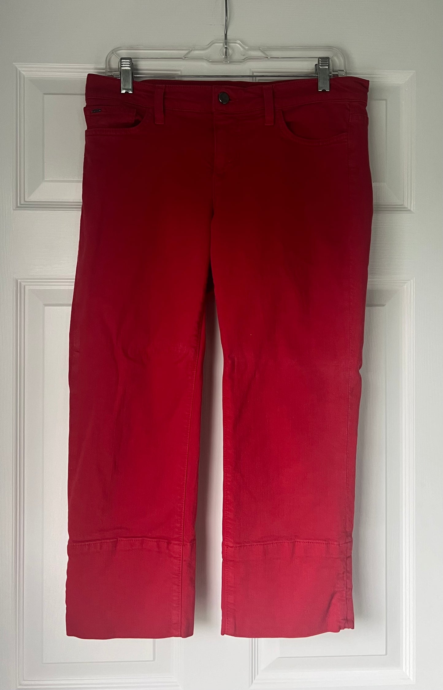 Women's Joe’s Red Capri Pants Fit like Size 4/6 VGUC