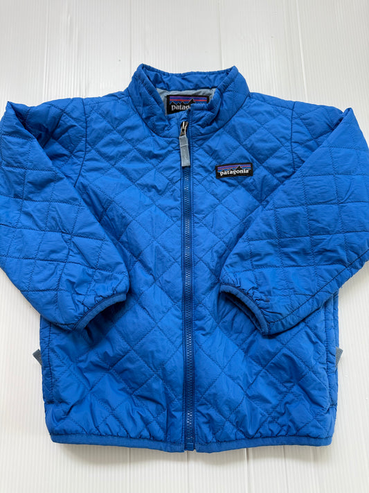 #167 Patagonia Boys Blue Nano Puff - 4T