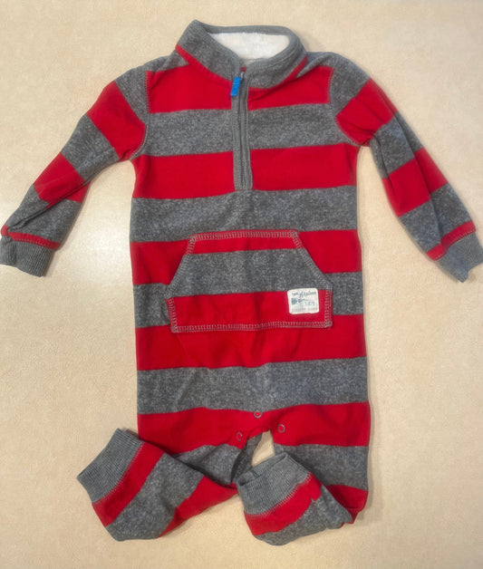 #200 Carter's Fleece Outfit Boys 18m