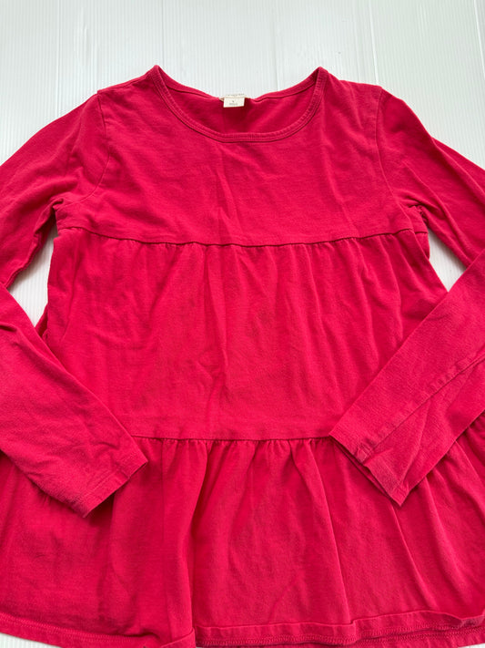 #167 Crewcuts Girls Raspberry Tunic - L
