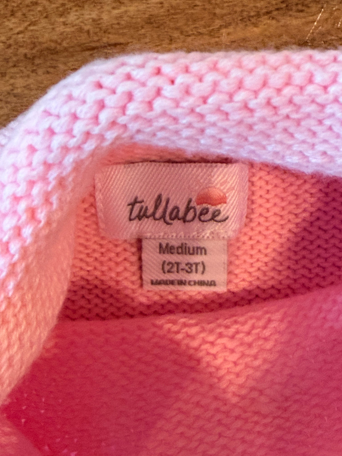 #99 Girls Tullabee Santa sweater size 3