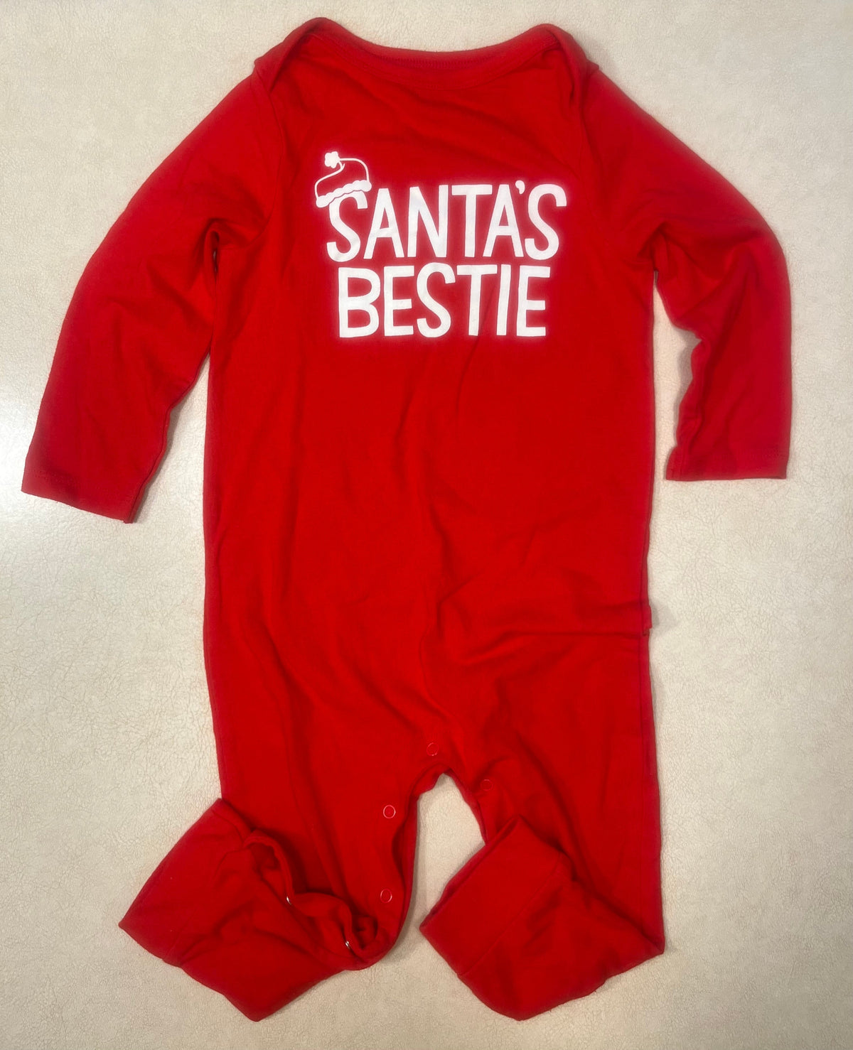 #200 Cat & Jack Santa's Bestie Outfit Boys 18m