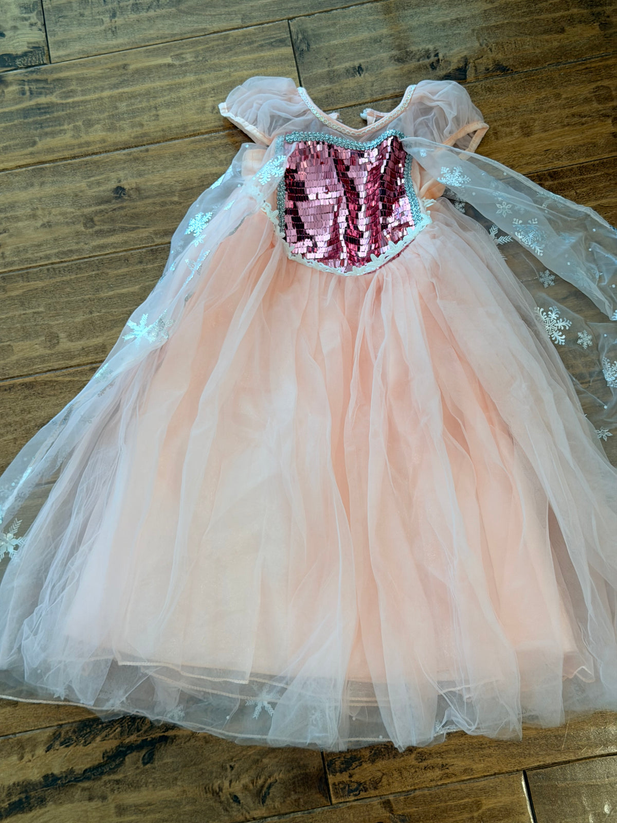 #99 Girls Trish scully pink tulle dress size 3