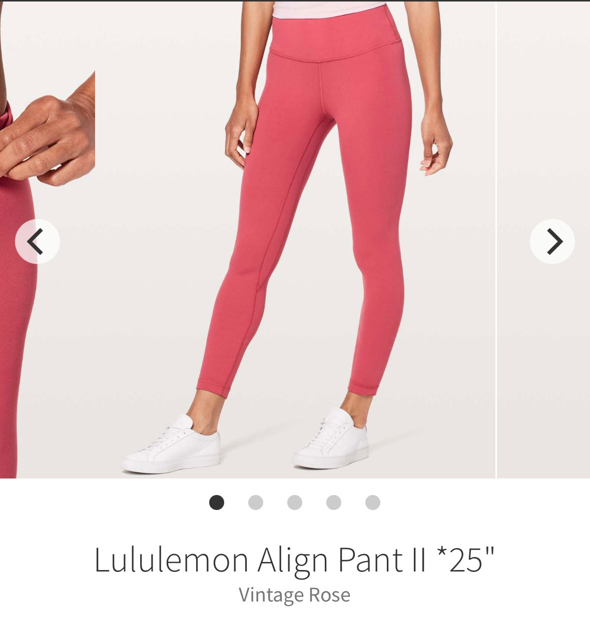 #133 Lululemon Sz 2 Align Pant 25 inch