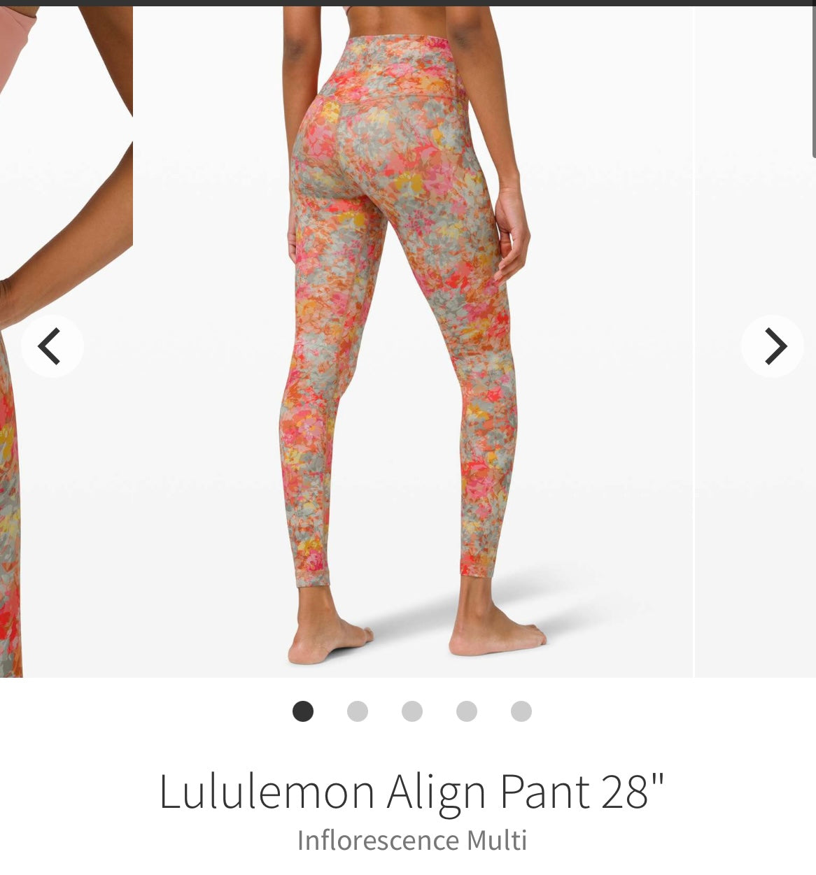 #133 NWT Lululemon Sz 2 Align High Rise Pants 28 inch