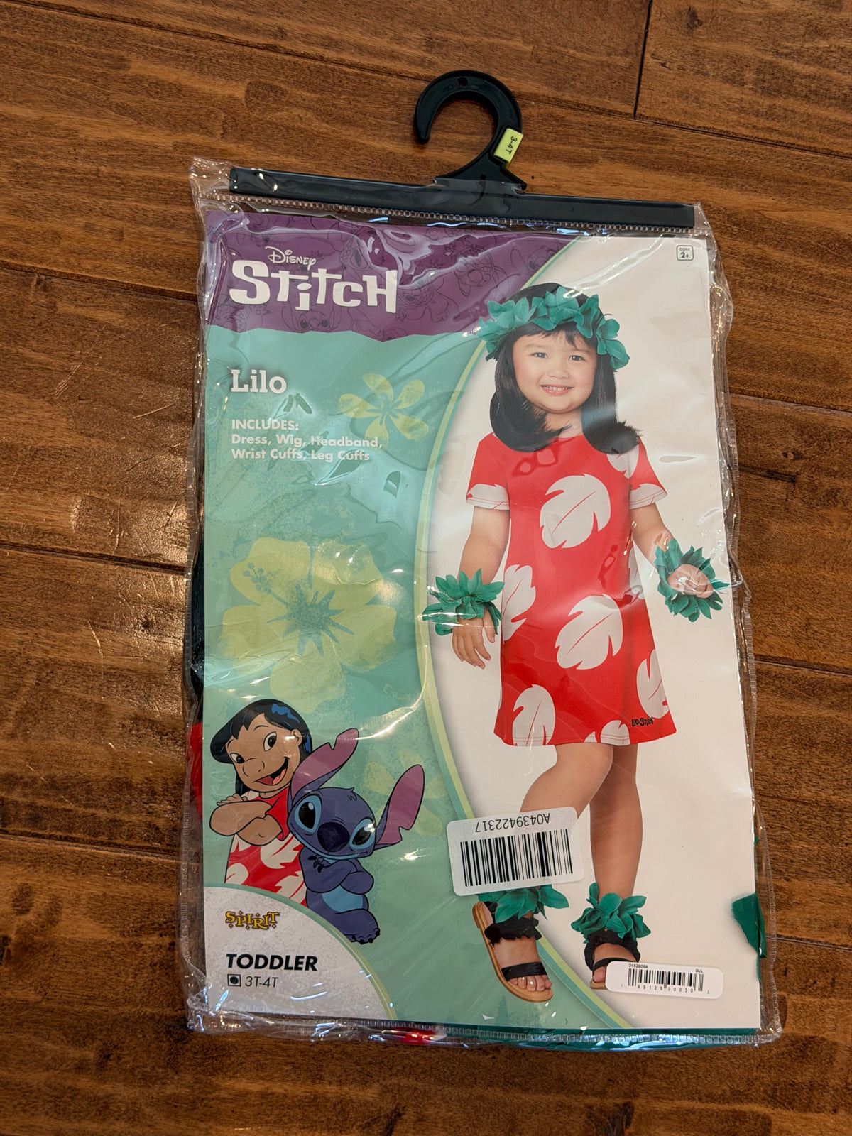 #99 Girls LILO costume size 3-4