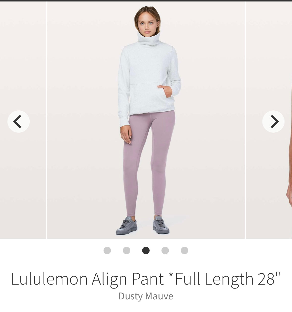 #133 Lululemon Sz 2 Align Pant 28 inch