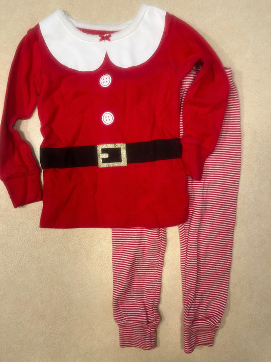 #200 Carter's Santa Outfit Girls 18m
