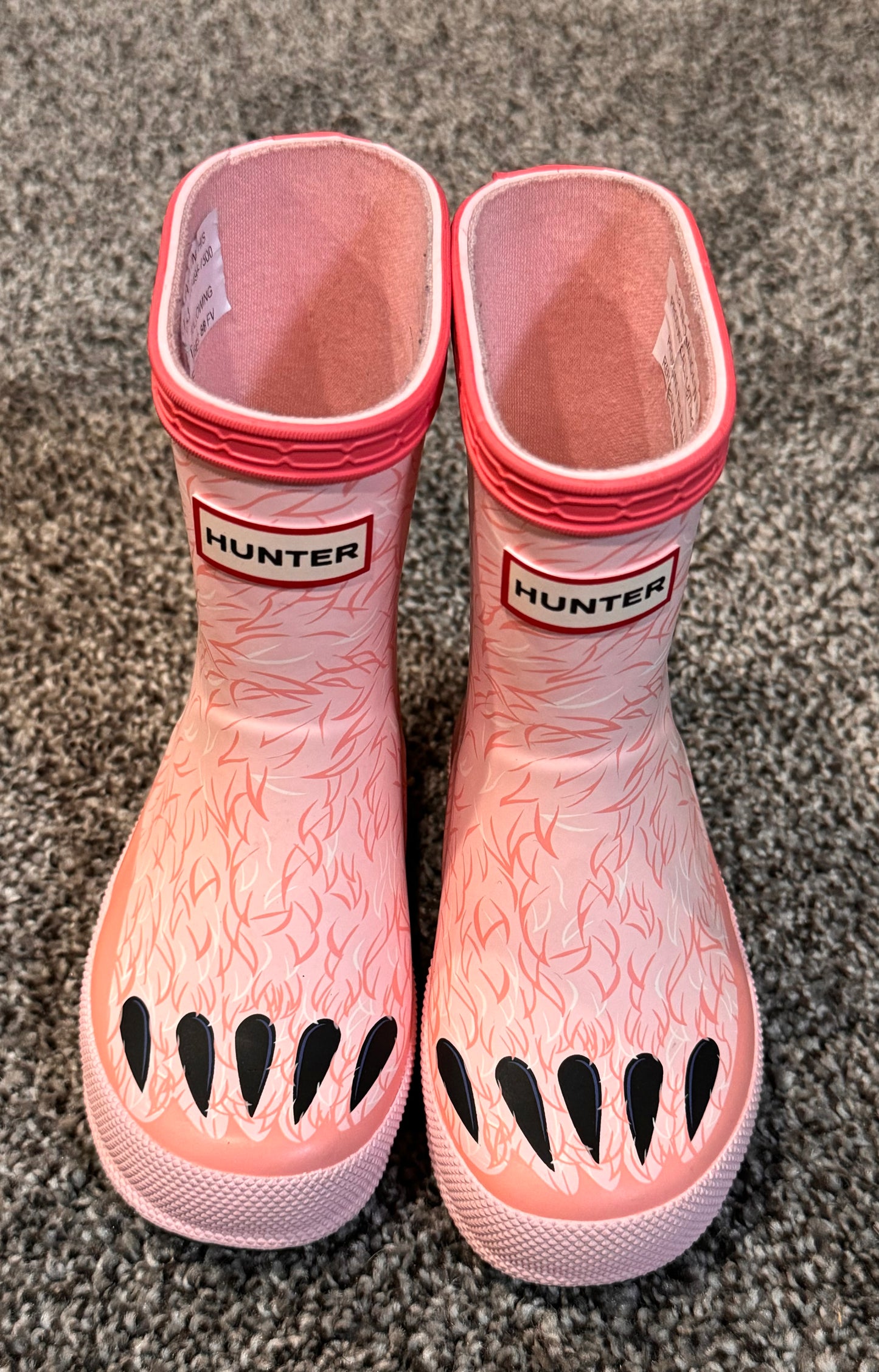 #85 EUC - Hunter Boots - Girls 7 Toddler