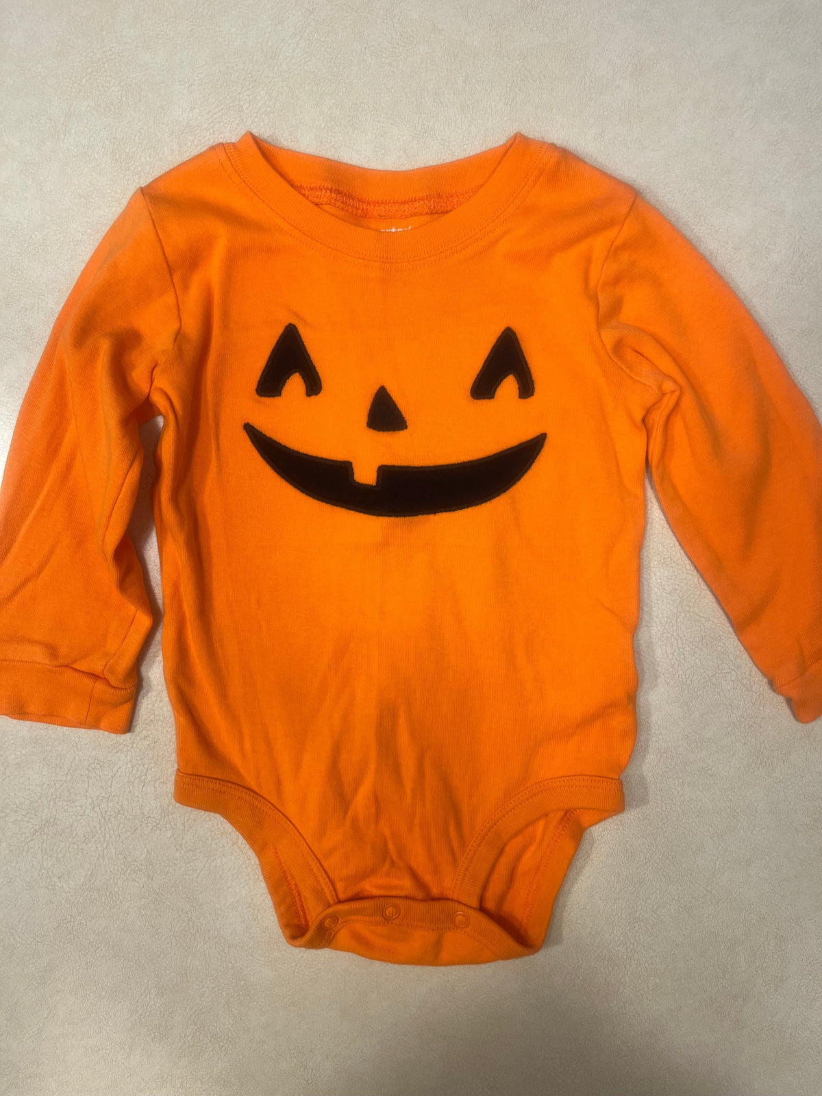 #200 Carter's Jack-O-Lantern Bodysuit 18m