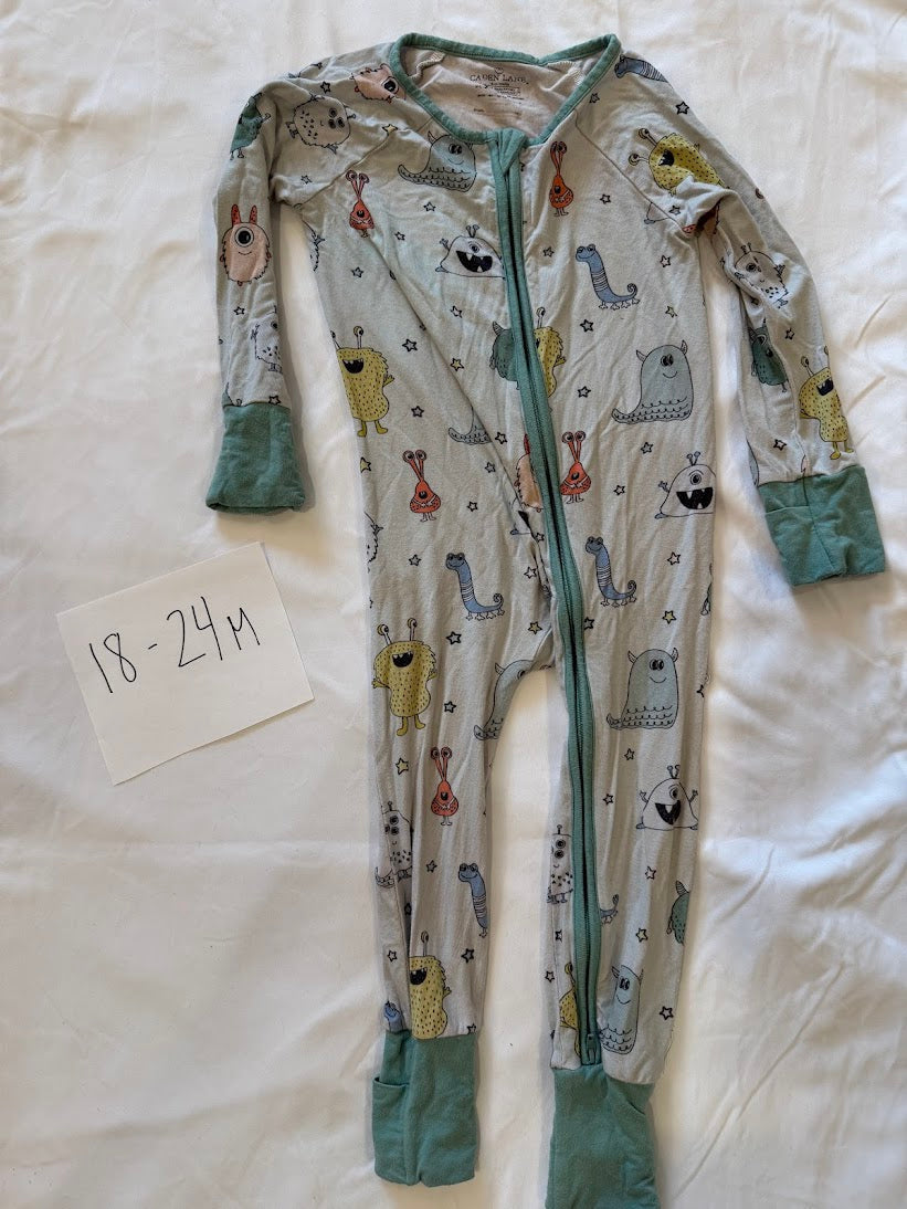 Seller #67 Caden Lane Boys 18-24M Monster Sleeper REDUCED