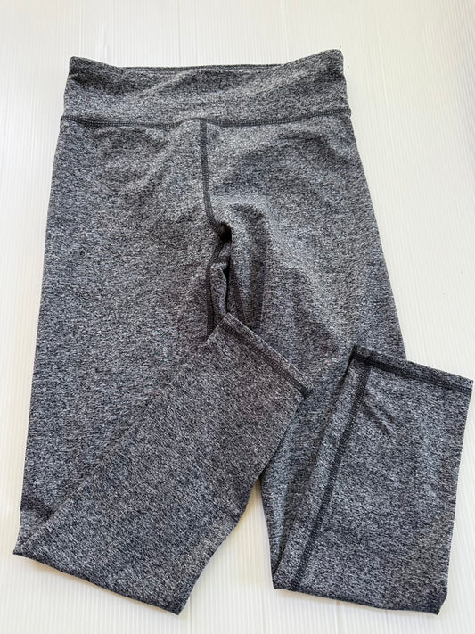 #167 Old Navy Girls Gray Active Legging - L (10-12)
