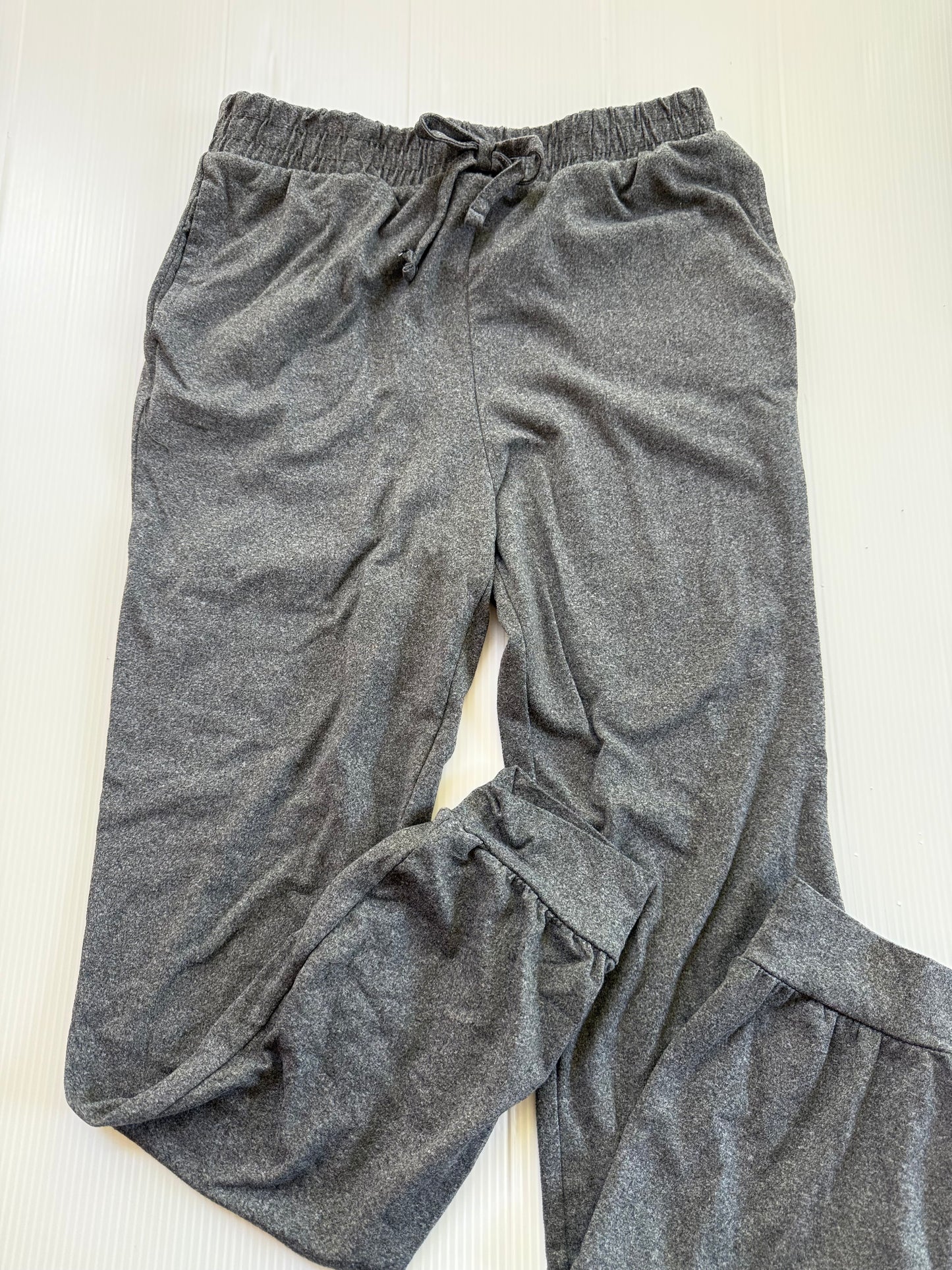 #167 Sparkle & Fly Girls Charcoal Jogger - L (10/12)