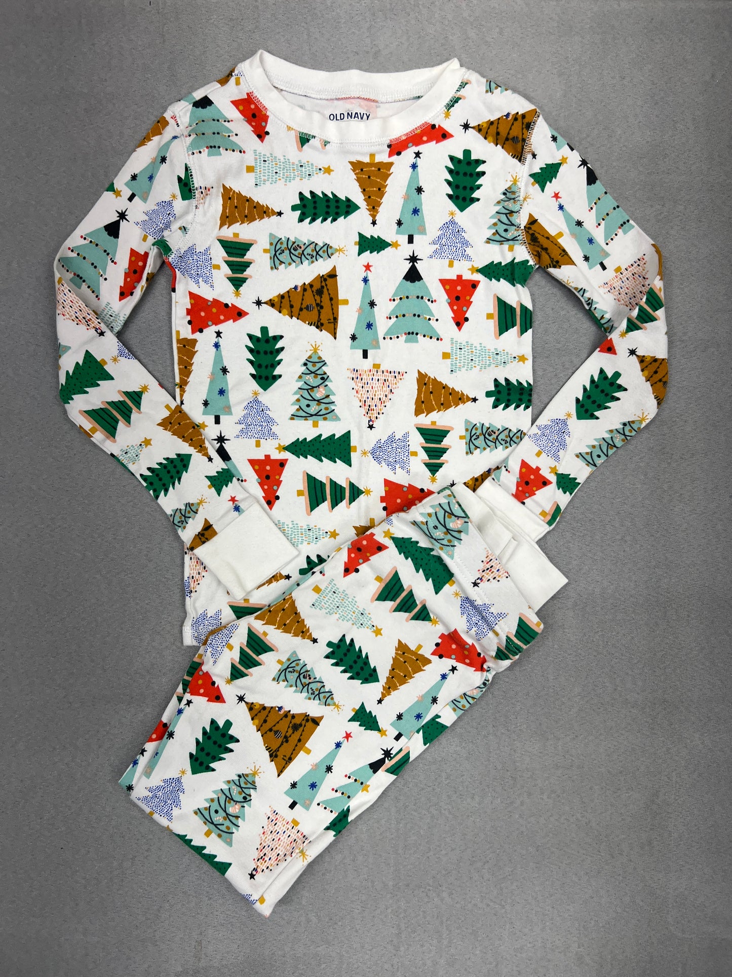 #154 Youth Med (7/8) Old Navy Christmas PJs (sibling match Youth S & 2T)