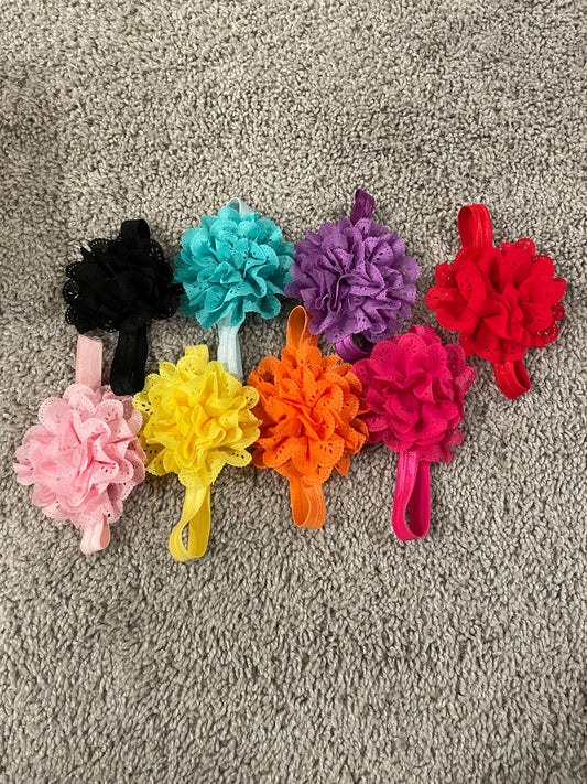 Assorted Baby Girl Hair Bows (8)