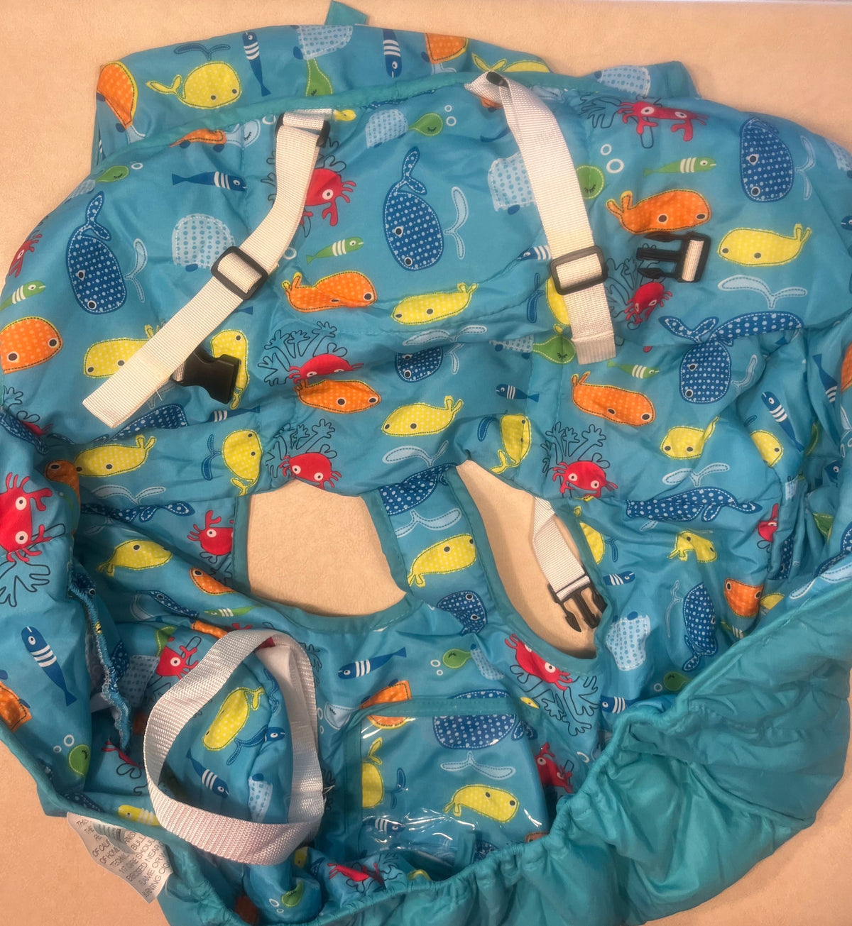#200 Shopping Cart Cover (Sea Animals)