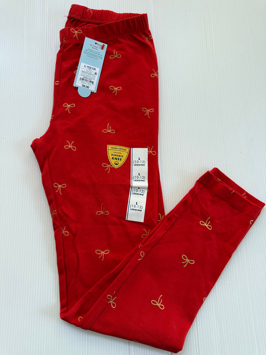 #167 Cat & Jack Girls NWT Bow Legging - L (10-12)