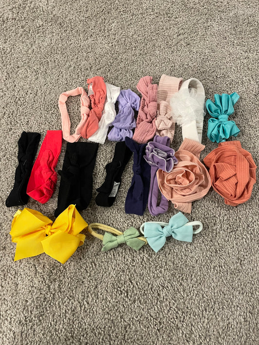 Assorted Baby Girl Hair Bows (19)