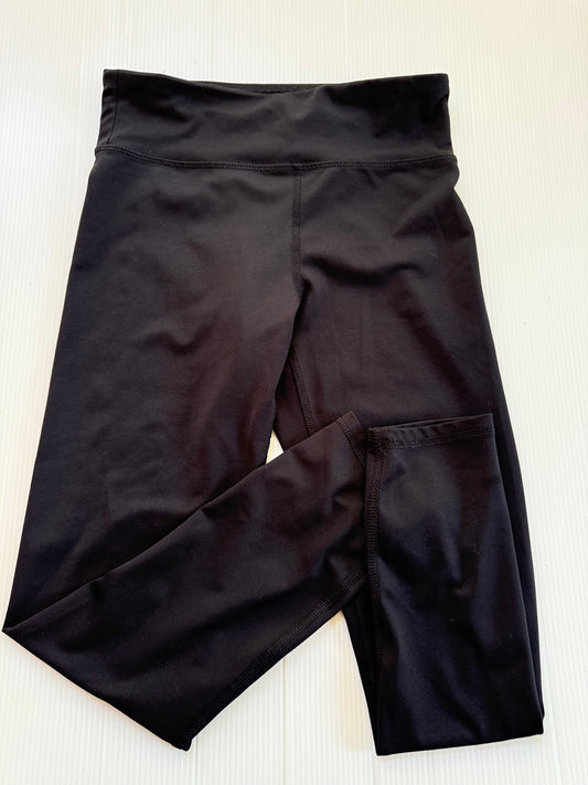 #167 Old Navy Girls Black Active Legging - L (10-12)