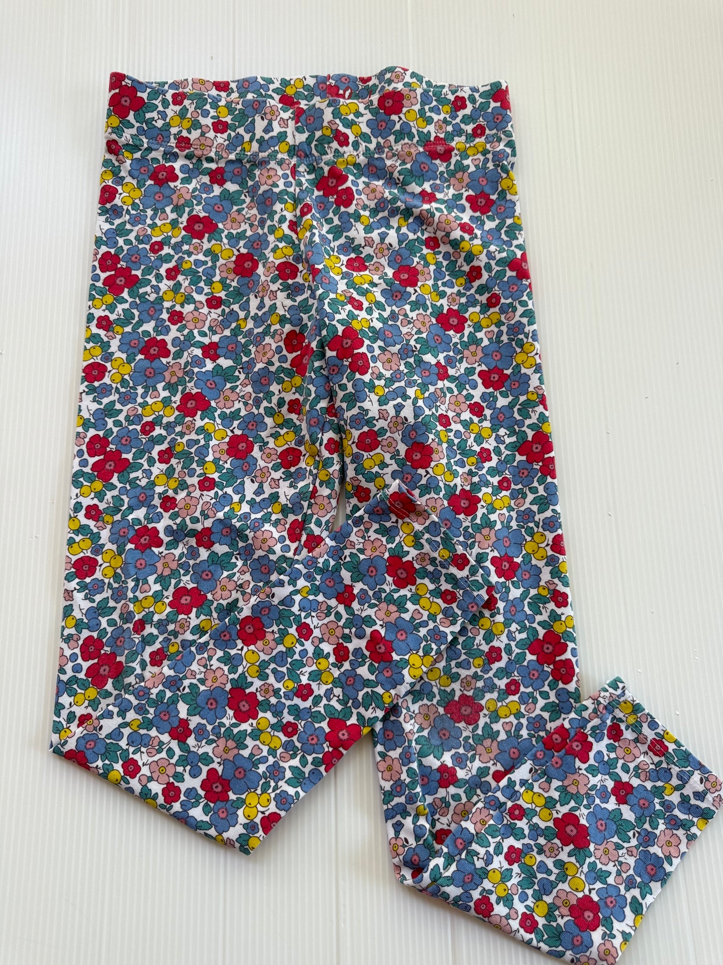 #167 Boden Girls Floral Legging - (8-9y)