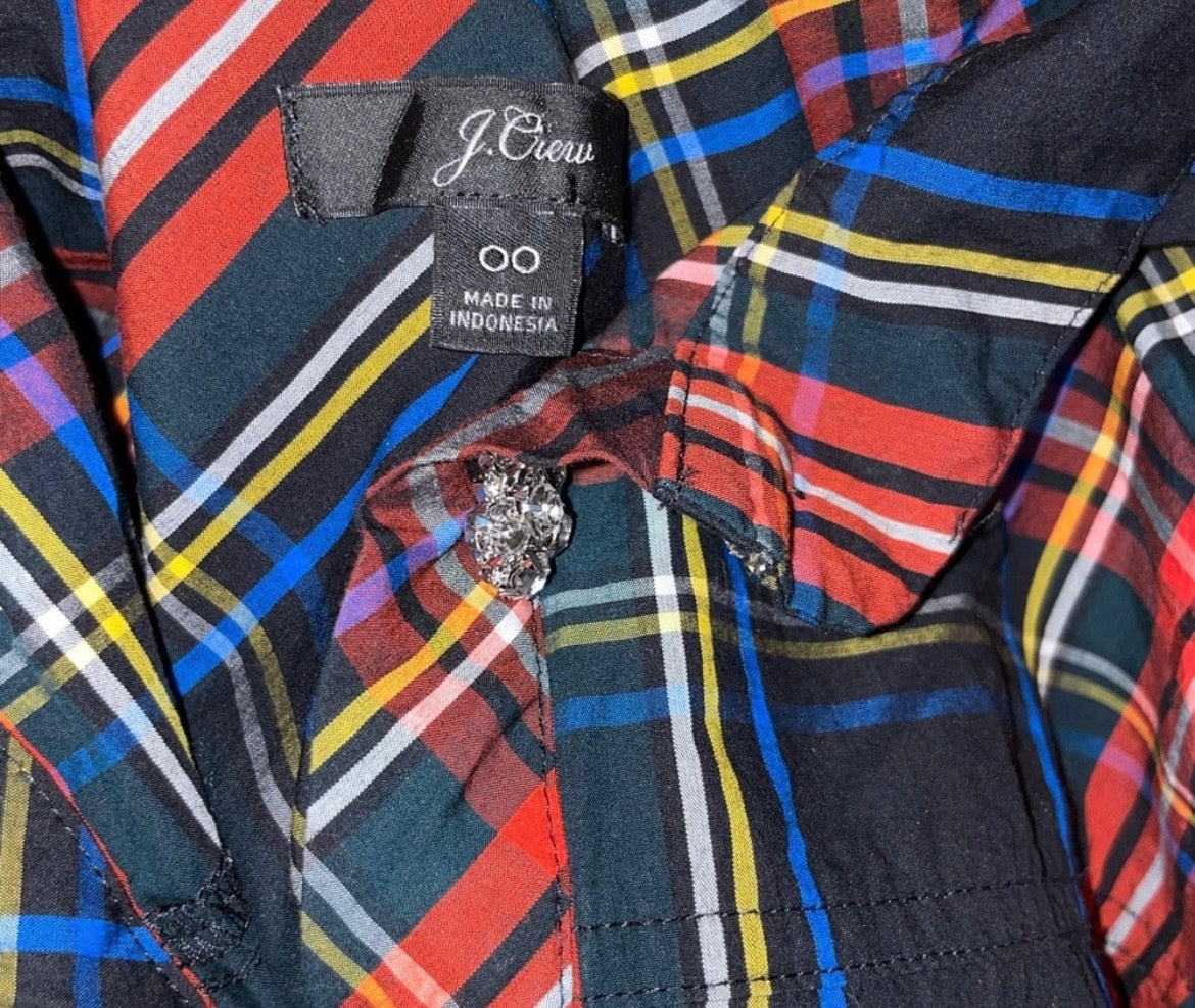 Seller #171 J.Crew Women’s 00 Plaid Shirt