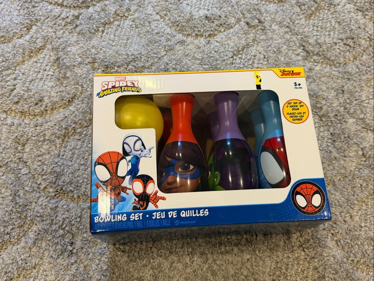 16 - Spidey Bowling Set **NIB**