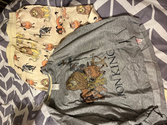 Seller 73A: Women's M Lion King PJ Set Disney