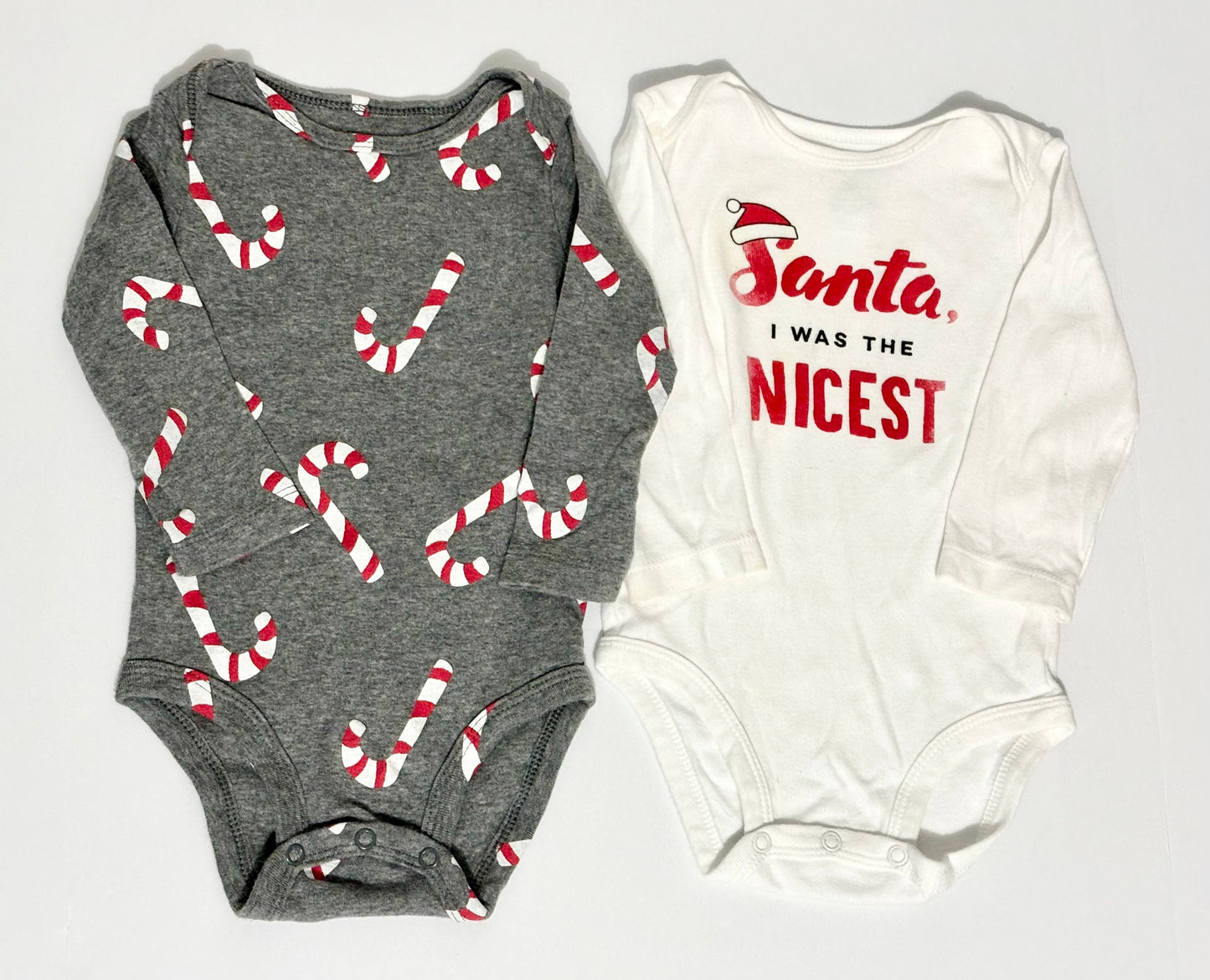 #132 - REDUCED- Carter's: Holiday Bodysuit/Onesies, 9M