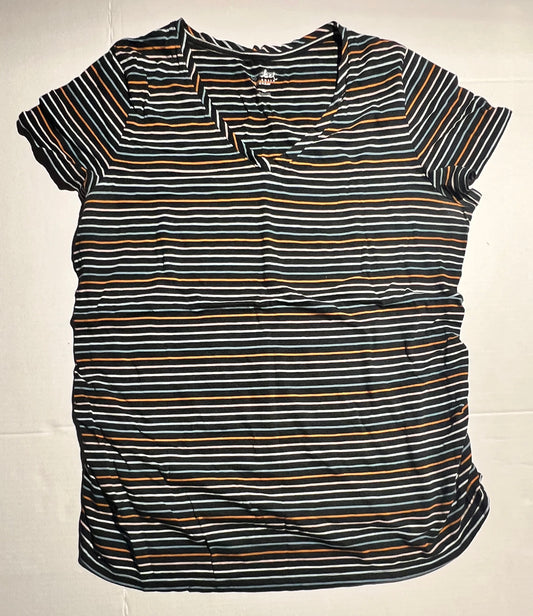 #95 Isabel Maternity XL Striped Tee