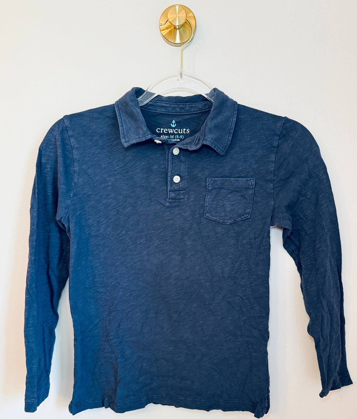 Seller 156_Crewcuts set of 2 Boys LS Shirts 8-9