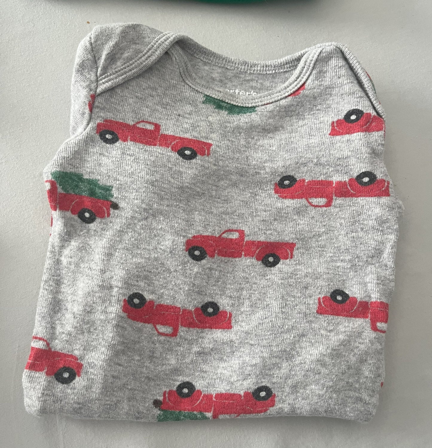 #211 REDUCED Carters 3m Christmas Truck Pants Set